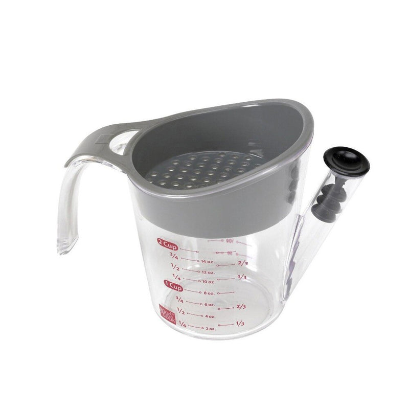 Unique Kitchen Utensil Cooking Meat Tools 2 Cup Fat Separator Stainers