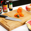 Whole bamboo bamboo carbonization process cutting board cutting board