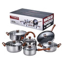 Stainless Steel Pot Set Pot Milk Pot Soup Pot Frying Pan With Kettle
