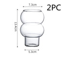 Net Red Glass Ice Latte Coffee Milk Beverage Juice Dessert Shop  Cup