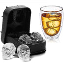 Skull Ice Tray Mold – Silicone Ice Cube Maker